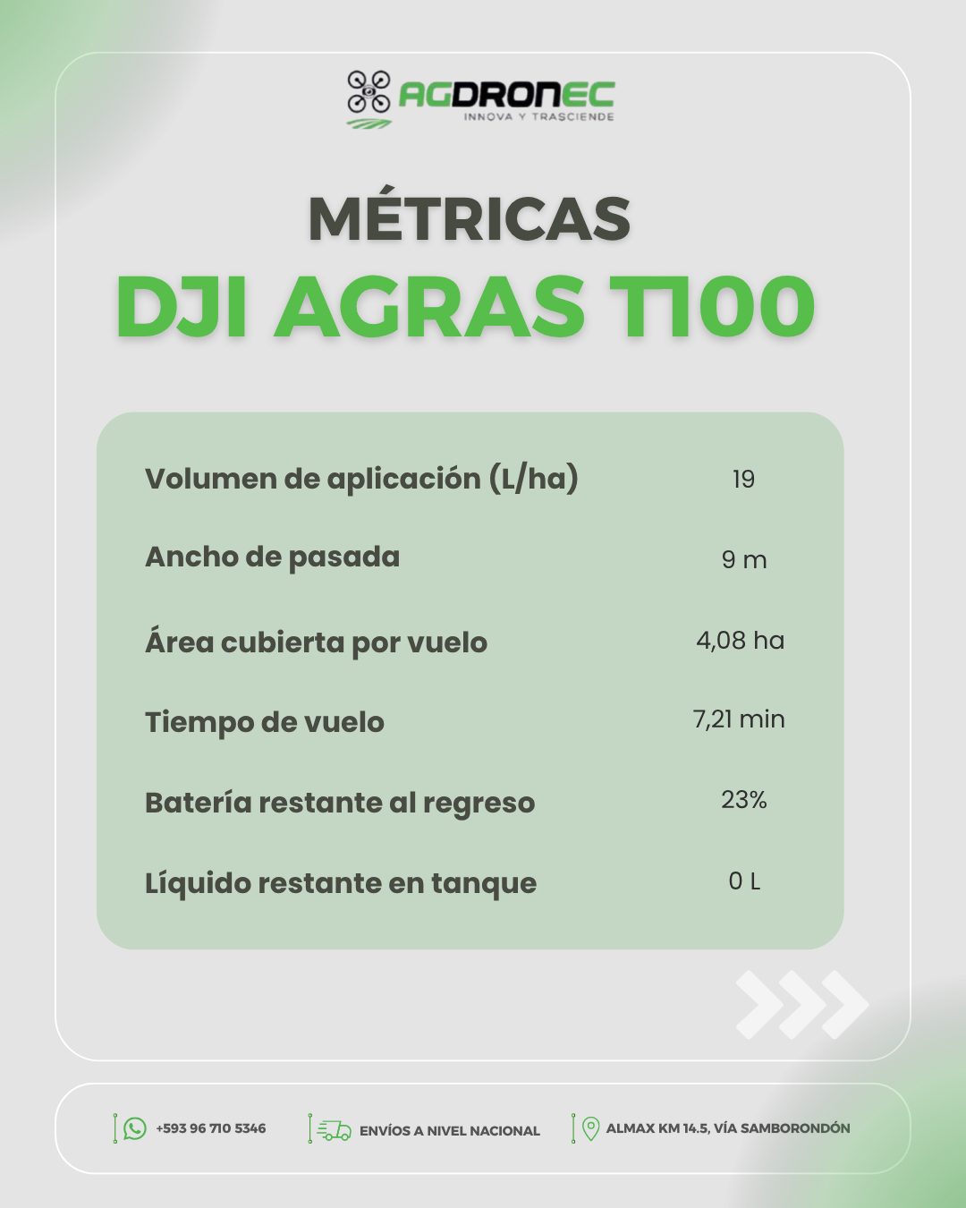 DJI Agras T100 — imagen 3 de 5