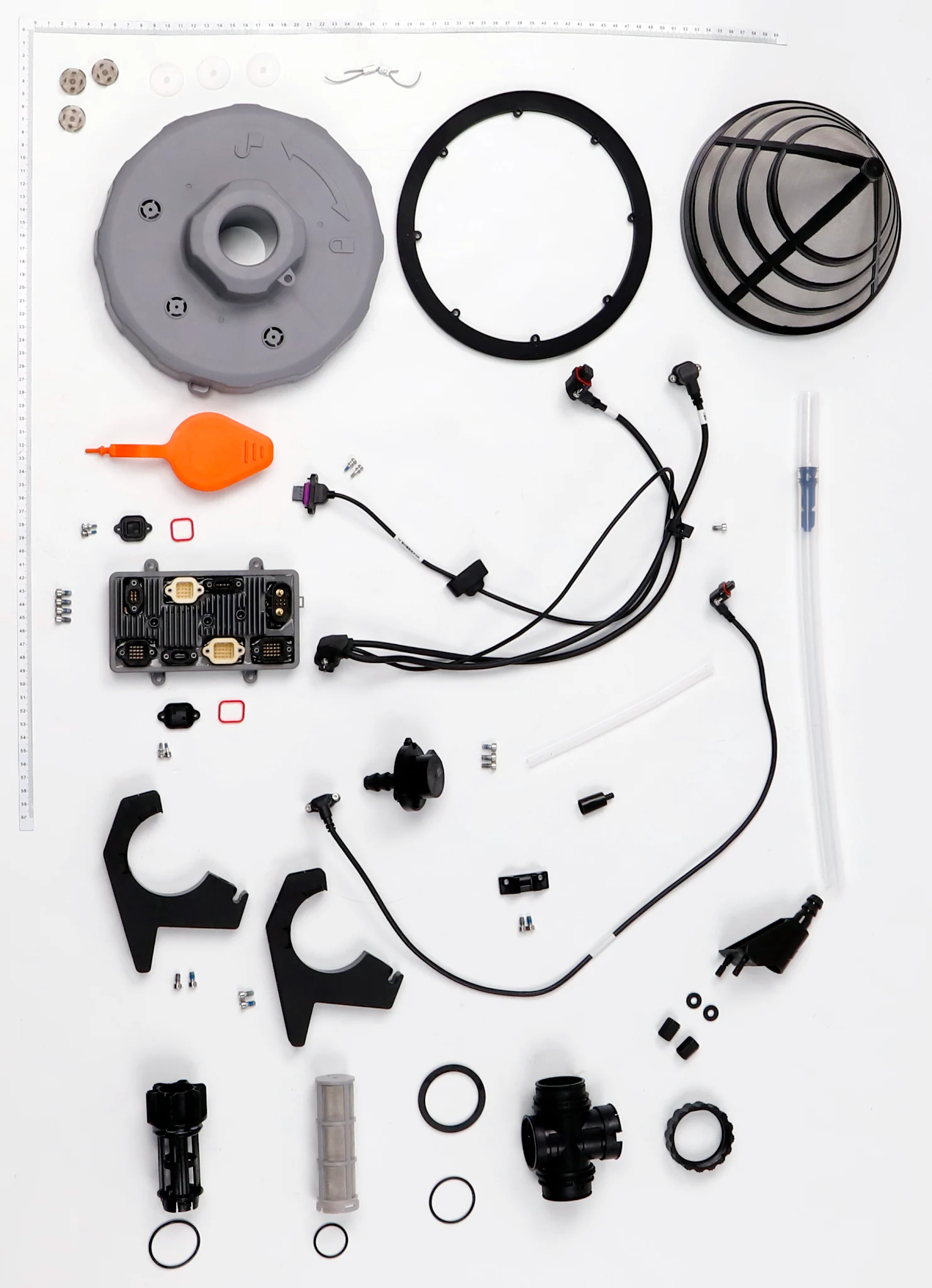 Diagrama de partes Spray Tank 2 DJI Agras T100