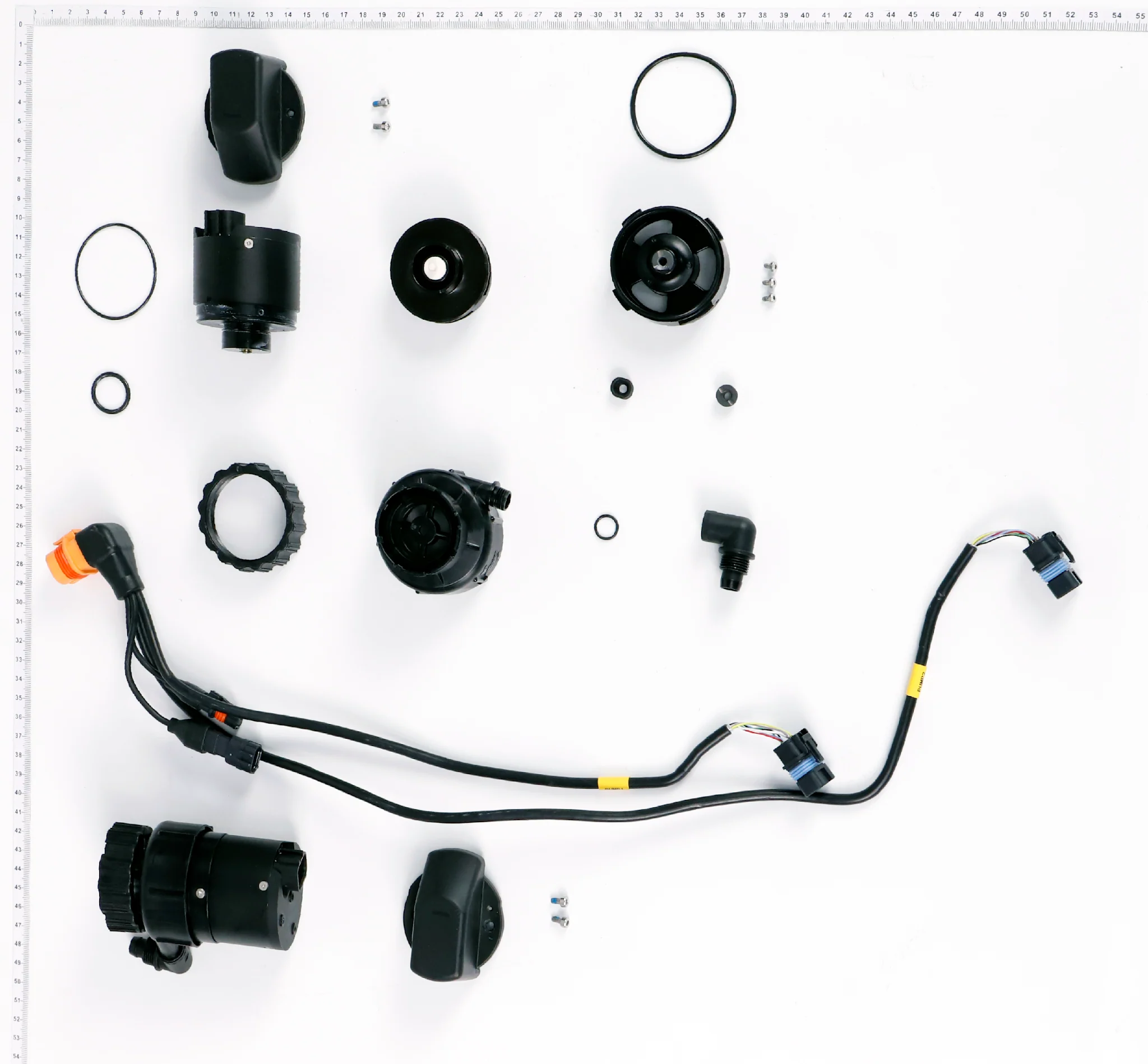Diagrama de partes Bomba de impulsor DJI Agras T25
