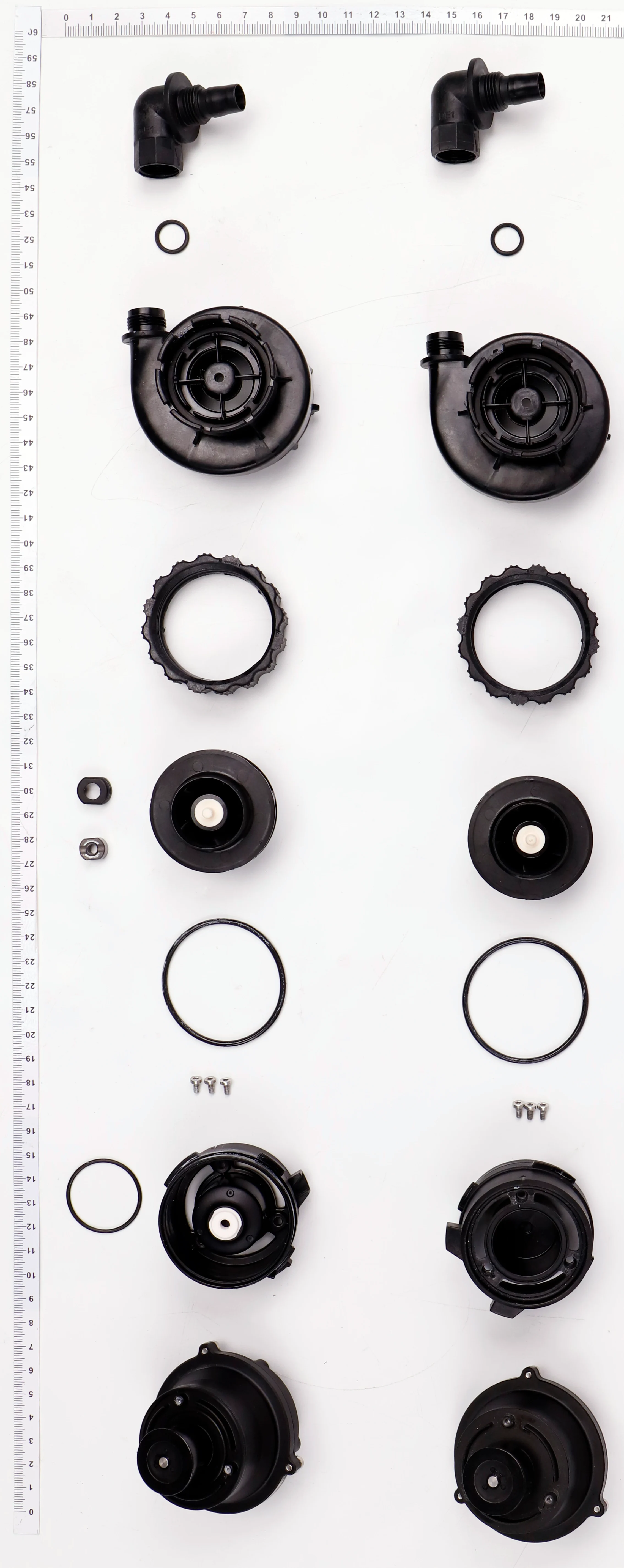 Diagrama de partes Bomba de impulsor DJI Agras T70P