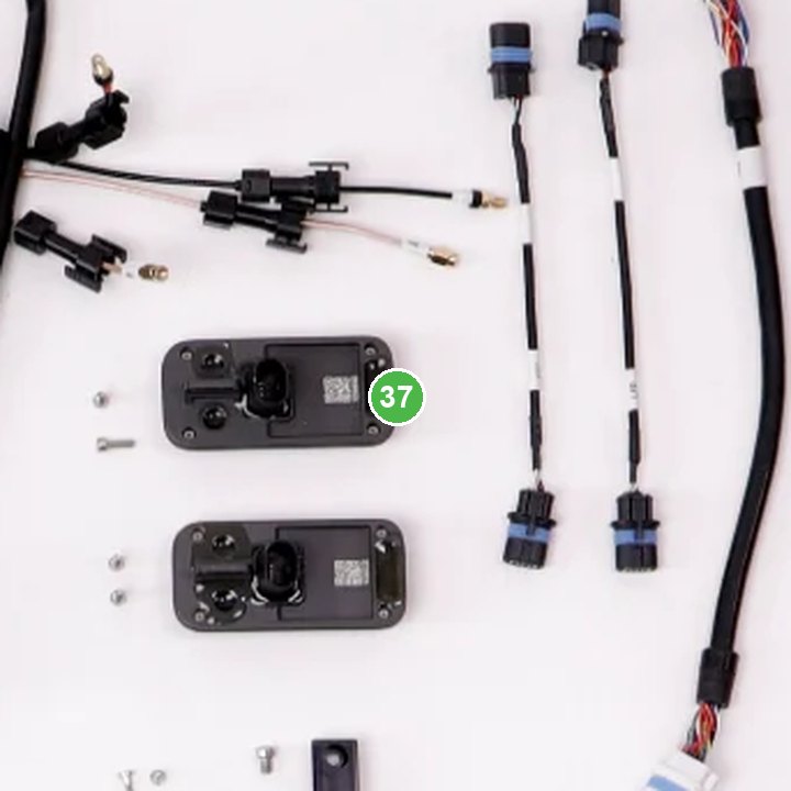 Módulo LED Inferior con Cable - T40 señalada con el número 37 en el diagrama de despiece del DJI Agras T40