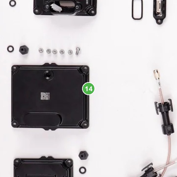 Módulo de Pulverización T40/T20P señalada con el número 14 en el diagrama de despiece del DJI Agras T20P