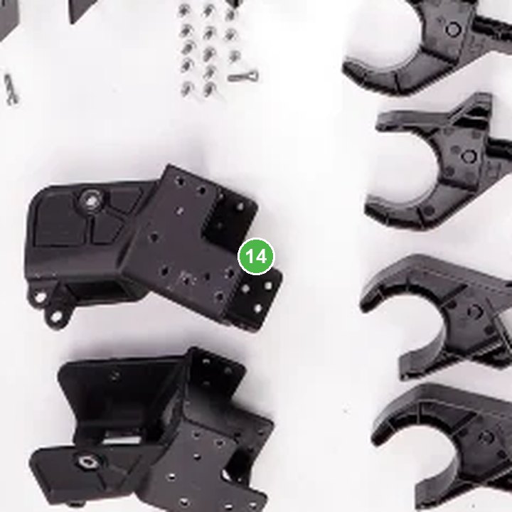 Conector de Brazo M1 T20P señalada con el número 14 en el diagrama de despiece del DJI Agras T20P