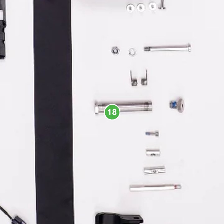 Perno de Brazo - T40 señalada con el número 18 en el diagrama de despiece del DJI Agras T40