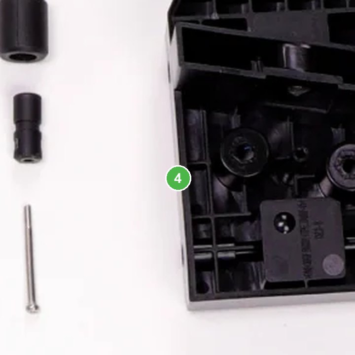 Soporte de Batería Rh T40 señalada con el número 4 en el diagrama de despiece del DJI Agras T40