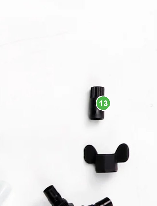 Tapón de Goma para Conector Único señalada con el número 13 en el diagrama de despiece del DJI Agras T100