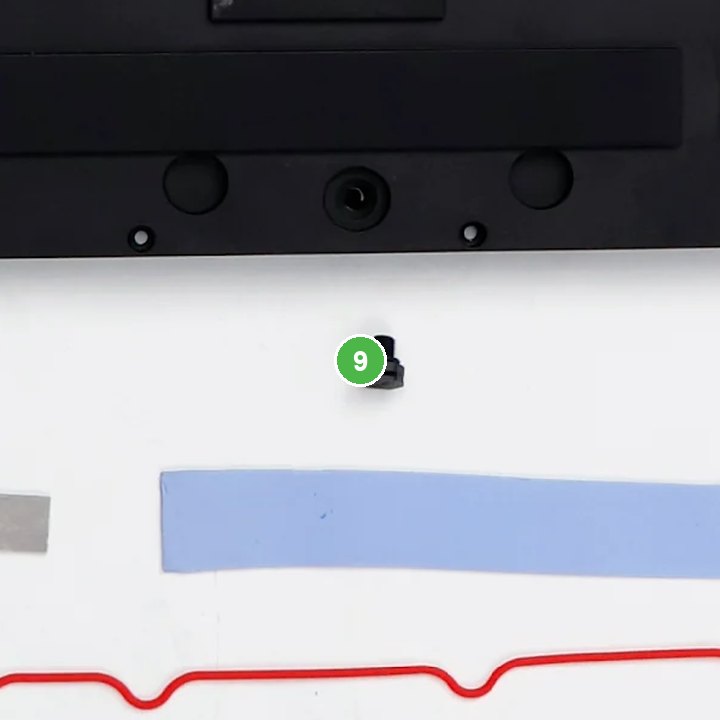 Tapa de Ventilación señalada con el número 9 en el diagrama de despiece del DJI Agras T100
