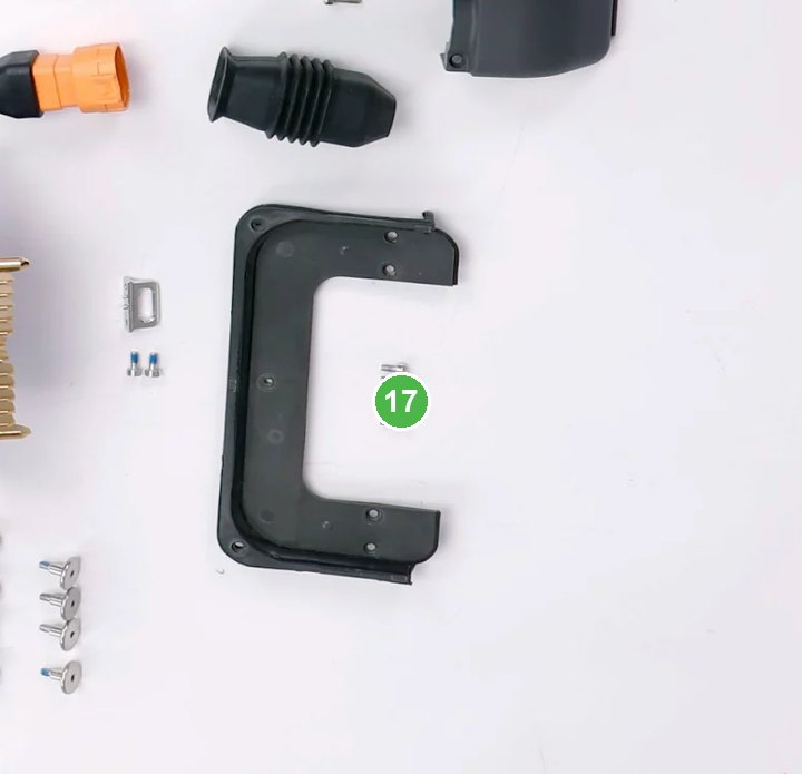 Tornillo (M30-HC00550045-055012-5103-Y) - T25/T25P/T50 señalada con el número 17 en el diagrama de despiece del DJI Agras T25